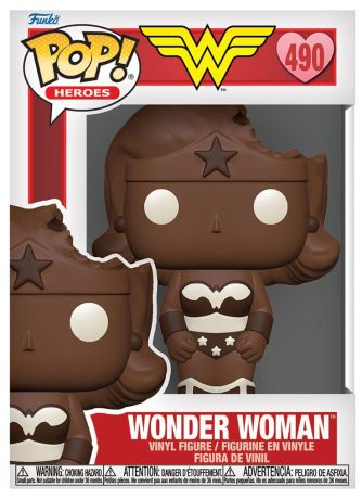 Figurine Funko Pop Wonder Woman [DC] #490 Wonder Woman (Chocolat)