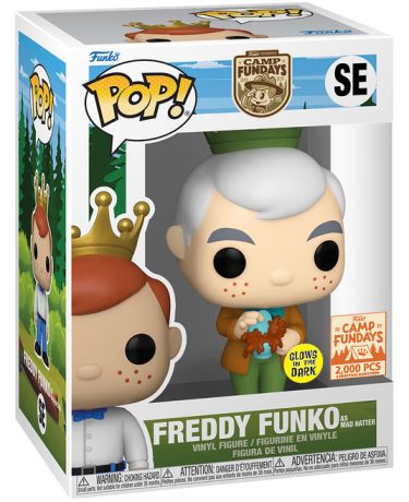 Figurine Funko Pop Freddy Funko Freddy Funko en Chapelier fou - Glow in the Dark