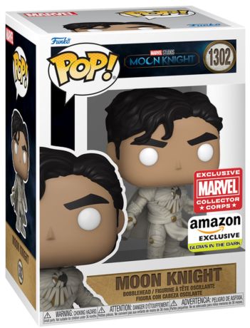 Figurine Funko Pop Moon Knight #1302 Moon Knight - Glow in the Dark