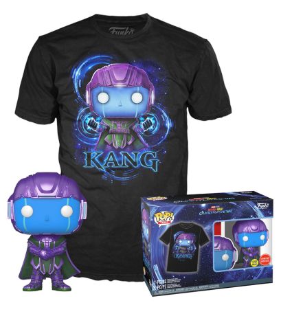 Figurine Funko Pop Ant-Man et la Guêpe : Quantumania [Marvel] #1305 Kang - T-Shirt