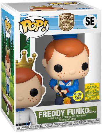 Figurine Funko Pop Freddy Funko Freddy Funko en Hopper - Glow in the Dark