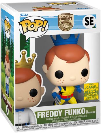 Figurine Funko Pop Freddy Funko Freddy Funko en Wolverine