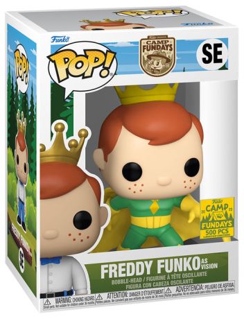 Figurine Funko Pop Freddy Funko Freddy Funko en Vision