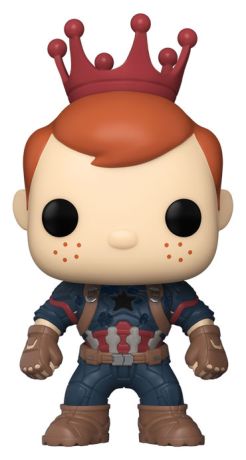 Figurine Funko Pop Freddy Funko Freddy Funko en Captain America