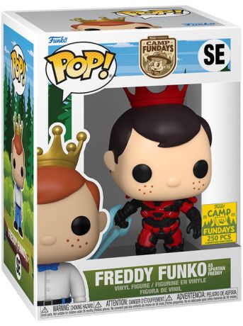 Figurine Funko Pop Freddy Funko Freddy Funko en Spartan Freddy