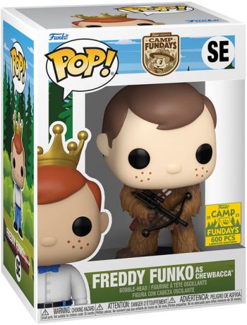 Figurine Funko Pop Freddy Funko Freddy Funko en Chewbacca