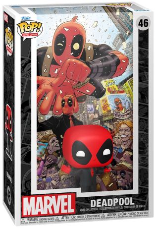 Figurine Funko Pop Marvel Comics #46 Deadpool - Comic Cover