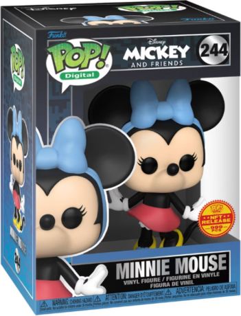 Figurine Funko Pop Mickey Mouse [Disney] #244 Minnie Mouse - Digital Pop