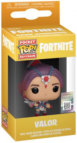 Figurine Funko Pop Fortnite Valor - Porte-clés