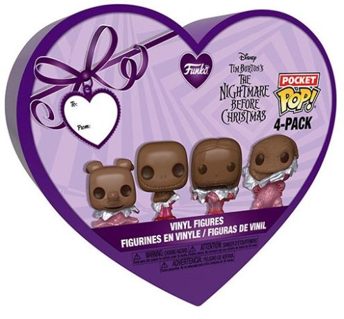 Figurine Funko Pop L'étrange Noël de M. Jack [Disney] Saint Valentin Pack - Pocket