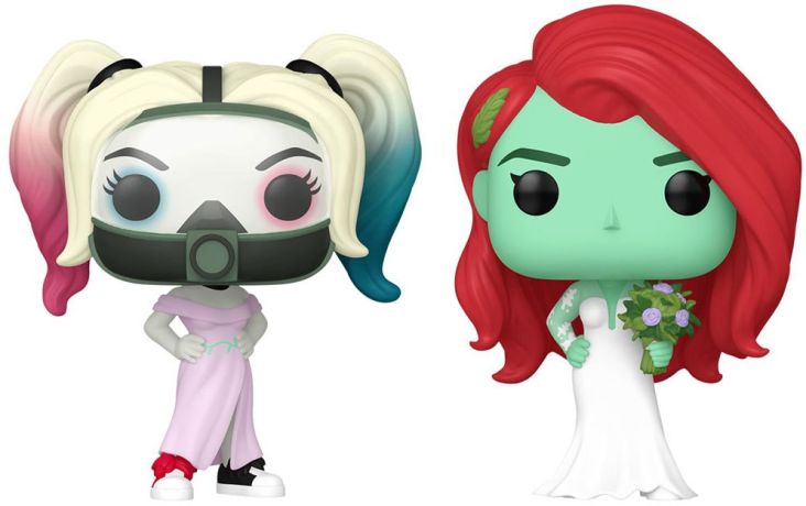 Figurine Funko Pop Harley Quinn [DC] Harley Quinn & Poison Ivy - Pack