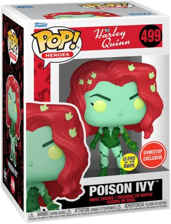 Figurine Funko Pop Harley Quinn [DC] #499 Poison Ivy - Glow in the Dark