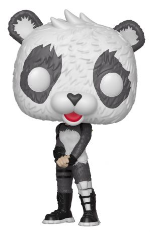 Figurine Funko Pop Fortnite #515 Panda Team Leader - Métallique