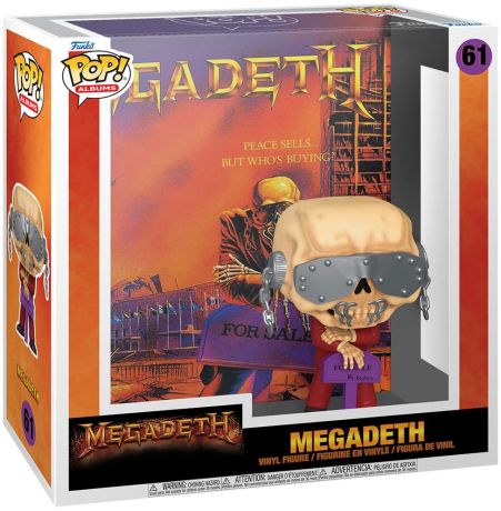 Figurine Funko Pop Megadeth #61 Peace Sells... but Who's Buying ? - Album