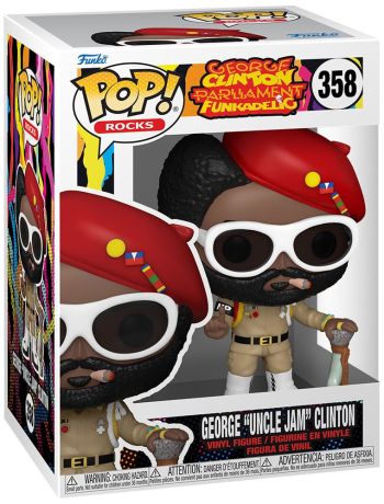 Figurine Funko Pop George Clinton Parliament Funkadelic #358 George 