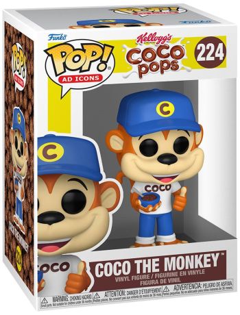 Figurine Funko Pop Icônes de Pub #224 Coco le singe