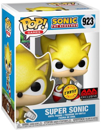 Figurine Funko Pop Sonic le Hérisson #923 Super Sonic [Chase]