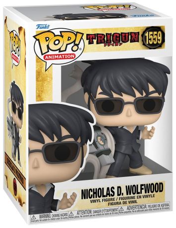 Figurine Funko Pop Trigun #1559 Nicholas D. Wolfwood