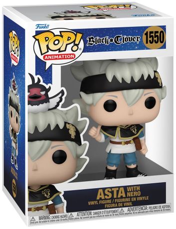 Figurine Funko Pop Black Clover #1550 Asta avec Nero