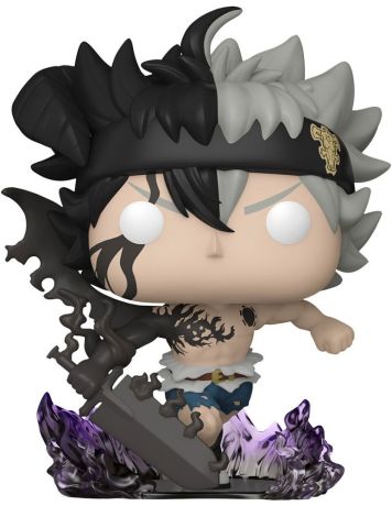 Figurine Funko Pop Black Clover #1556 Black Asta - Glow in the Dark