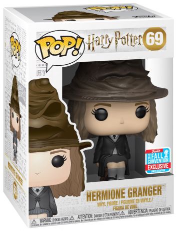 Figurine Pop Harry Potter #69 pas cher : Hermione avec Choixpeau