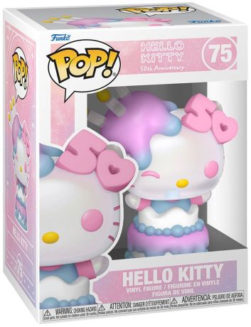 Figurine Funko Pop Sanrio #75 Hello Kitty (50ème Anniversaire)