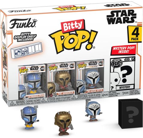 Figurine Funko Pop Star Wars : Le Mandalorien Bitty Pop (série 1)