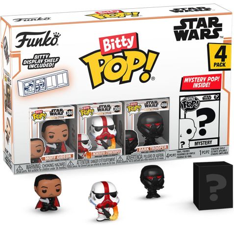 Figurine Funko Pop Star Wars : Le Mandalorien Bitty Pop (série 4)