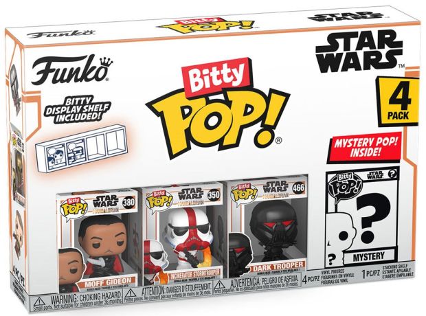 Figurine Funko Pop Star Wars : Le Mandalorien Bitty Pop (série 4)