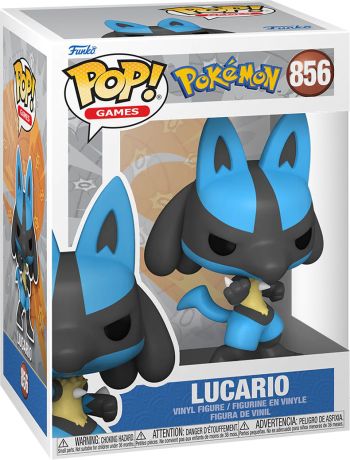 Figurine Funko Pop Pokémon #856 Lucario (EMEA)