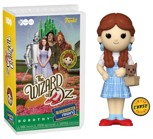 Figurine Funko Blockbuster Rewind Le Magicien d'Oz Dorothy [Chase]