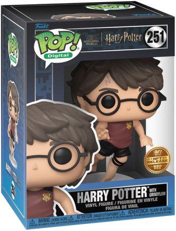 Figurine Funko Pop Harry Potter #251 Harry Potter avec des Branchies et Grindylow - Digital Pop