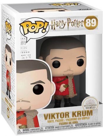 Figurine Funko Pop Harry Potter #89 Viktor Krum bal de Noël