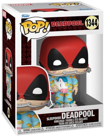 Figurine Funko Pop Deadpool [Marvel] #1344 Soirée Pyjama Deadpool
