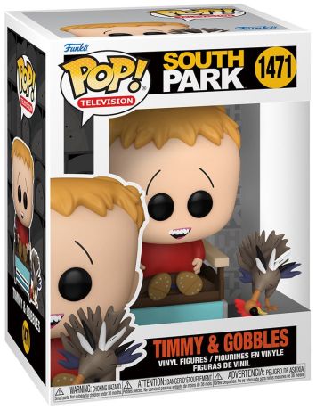 Figurine Funko Pop South Park #1471 Timmy & Glouglou