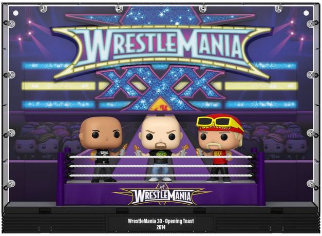 Figurine Funko Pop WWE #05 Wrestlemania 30 - Opening Toast - Deluxe Moment