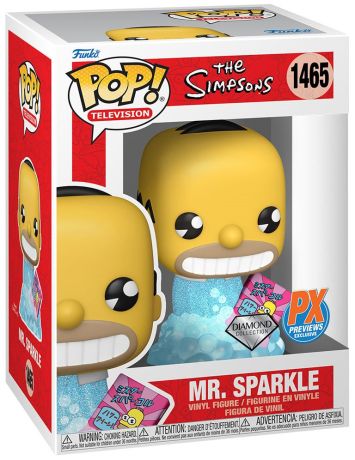 Figurine Funko Pop Les Simpson #1465 Monsieur Scintillant - Diamant