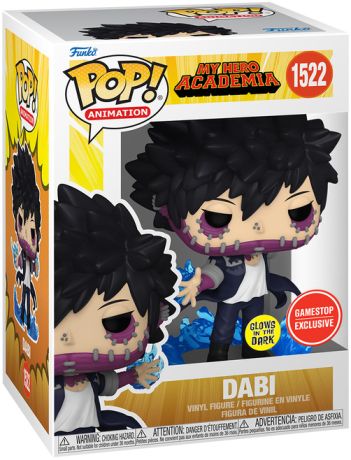 Figurine Funko Pop My Hero Academia #1522 Dabi - Glow in the Dark