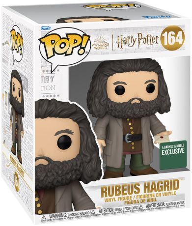 Figurine Funko Pop Harry Potter #164 Rubeus Hagrid avec Lettre - 15 cm