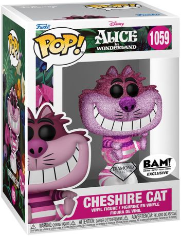 Figurine Funko Pop Alice au Pays des Merveilles [Disney] #1059 Chat du Cheshire - Diamant