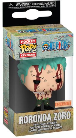 Figurine Funko Pop One Piece Roronoa Zoro (Ensanglanté) - Porte-clés