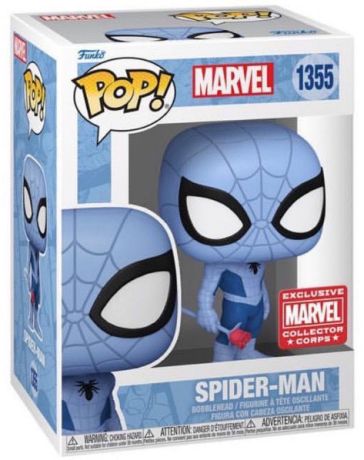 Figurine Funko Pop Marvel Comics #1355 Spider-Man (Bleu)