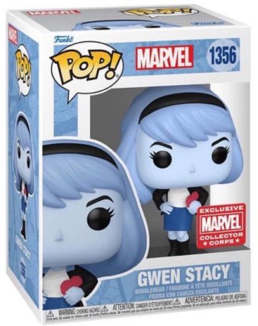 Figurine Funko Pop Marvel Comics #1356 Gwen Stacy (Spider-Man Bleu)