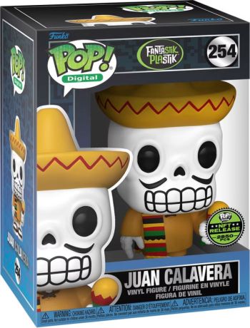 Figurine Funko Pop Fantastik Plastik #254 Juan Calavera - Digital Pop