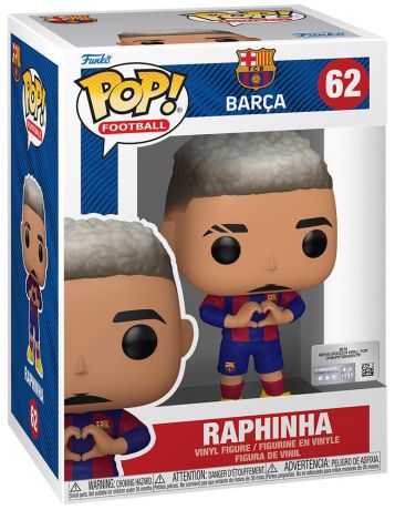 Figurine Funko Pop FIFA / Football #62 Raphinha (FC Barcelone)