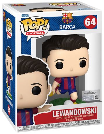 Figurine Funko Pop FIFA / Football #64 Lewandowski (FC Barcelone)