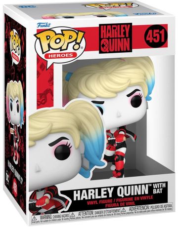 Figurine Funko Pop Harley Quinn [DC] #451 Harley Quinn avec Batte 