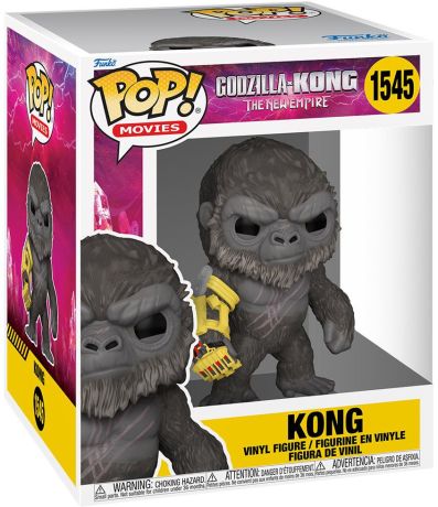 Figurine Funko Pop Godzilla x Kong : Le Nouvel Empire #1545 Kong - 15 cm