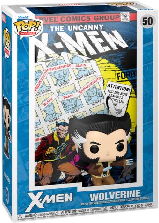 Figurine Funko Pop X-Men [Marvel] #50 Wolverine Uncanny X-Men #141 - Comic Cover