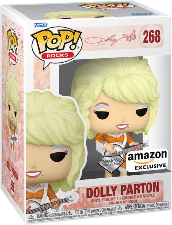 Figurine Funko Pop Dolly Parton #268 Dolly Parton - Diamant